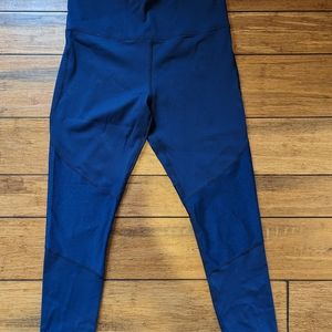 Zyia Navy Shimmer Soft n Snug 7/8 24”